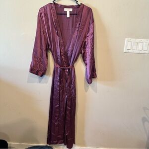 Oscar de la Renta Pink Label pink intimate robe size XL